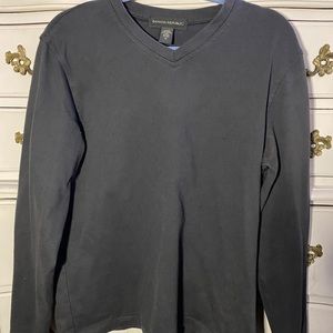 Banana republic v-neck cotton sweater size medium